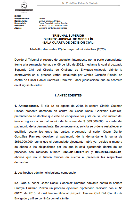 SENTENCIA RECOMENDADA 🗣 

#Civil
Tribunal Superior de Medellín expone los cinco elementos constitutivos del enriquecimiento sin causa, de acuerdo con la jurisprudencia de la <a href="/CorteSupremaJ/">Corte Suprema de Justicia</a> 

RAD: 00235-01