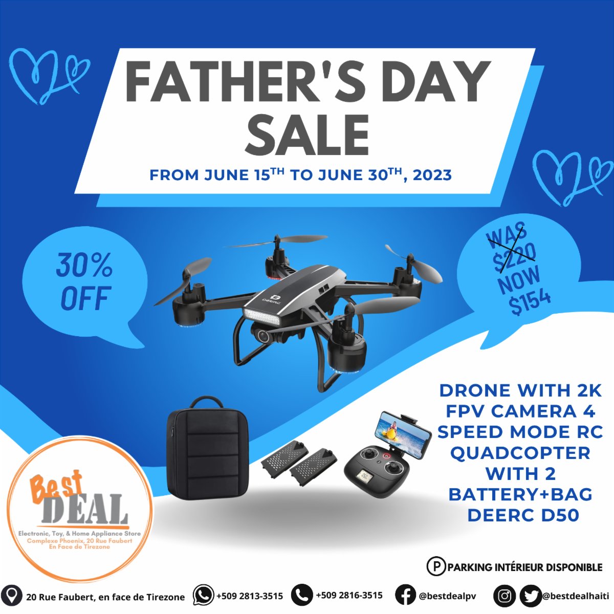 What Dad Wants, Dad Gets💙

#FatherGiftIdeas #DadDay #fetedesperes #papa #bonnefetepapa #fetedespapas #homme #cadeau #cadeaupapa #cadeaufetedesperes #ideecadeau #drone