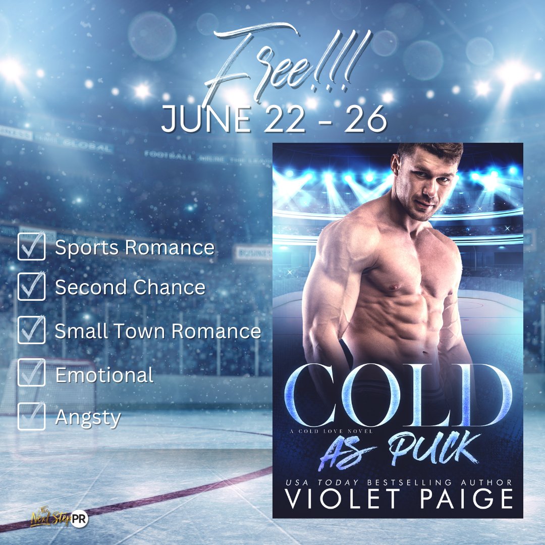 🏒 𝗕𝗢𝗢𝗞 𝗕𝗔𝗥𝗚𝗔𝗜𝗡 𝗔𝗟𝗘𝗥𝗧! 🏒
#ColdAsPuckSalePromoVP 
#SportsRomance #ColdLoveSeries
#BookSale #Freebie
#ReadToday amazon.com/dp/B07YBFT6P3
Hosted by @TheNextStepPR