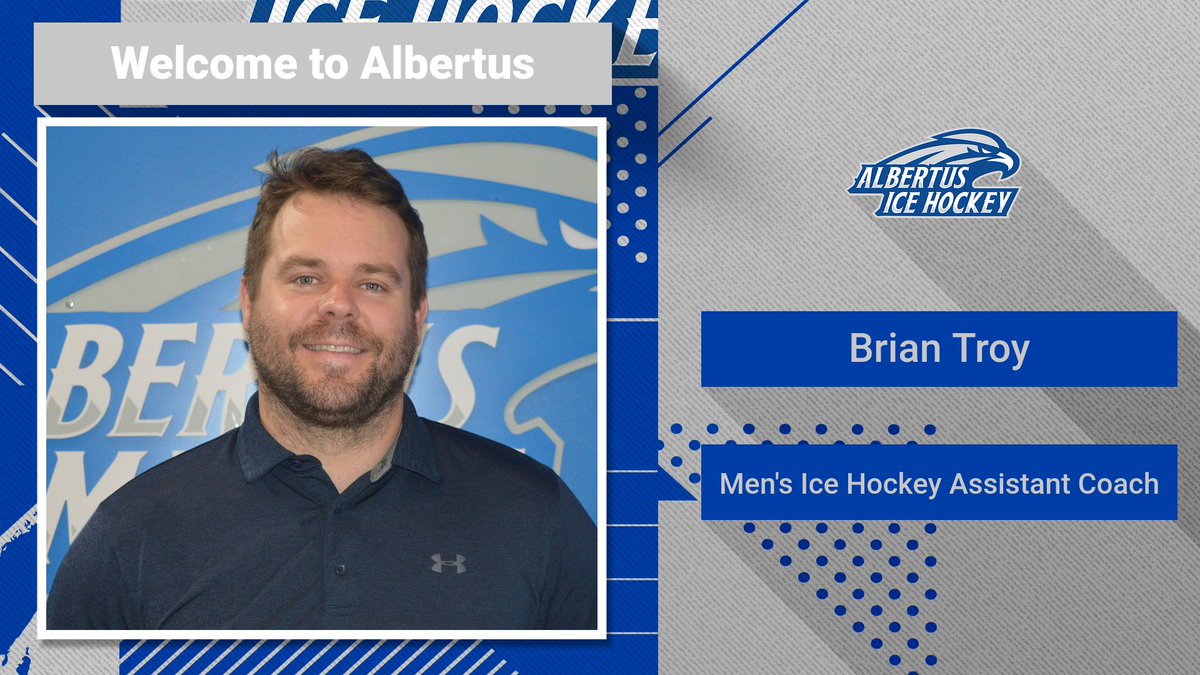 A warm welcome to the new men's ice hockey assistant coach- Brian Troy!🏒

#fearlessfalcons