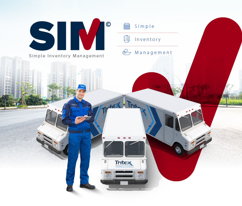 TritexServices's tweet photo. Our cutting-edge Simple Inventory Management (SIM) program tracks your inventory in real-time so you don’t have to! Receive simplified invoices, consistent quality products, straightforward billing &amp; more when you trust Tritex. Call now to get started! https://t.co/Vu2AsXAFh0 https://t.co/RdD4QvKogj