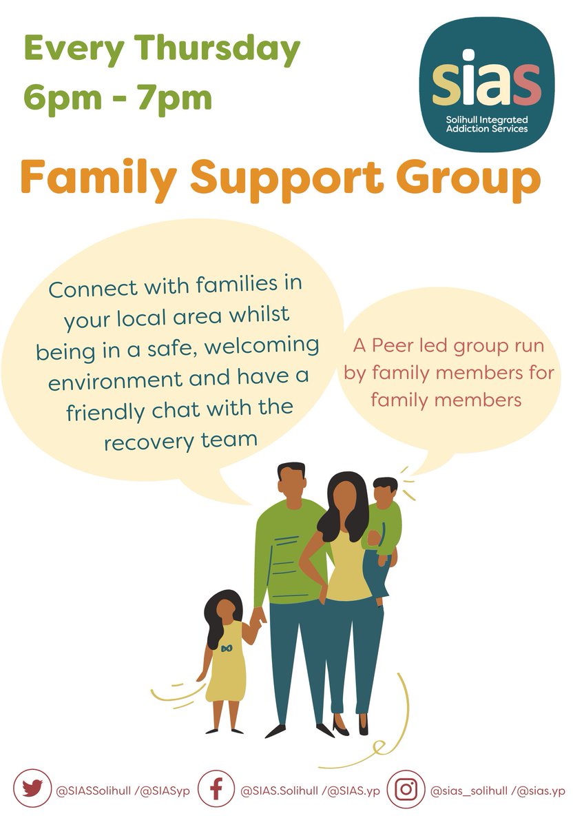 Every Thursday we have a family group between 6pm - 7pm!