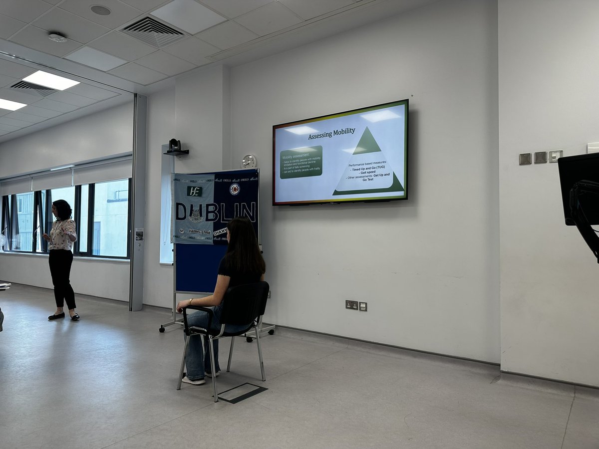Great day spent enhancing my understanding of all things frailty! Particularly great seeing our role as physiotherapists highlighted. <a href="/bronaghconroy/">Bronagh Conroy</a> <a href="/niamhphysio/">Niamh Murphy</a> <a href="/stjamesdublin/">St James's Hospital</a> 
Thanks to all that organised and delivered.