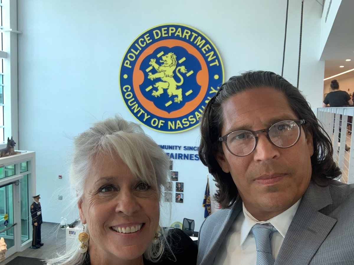 LICADD is with <a href="/SenGillibrand/">Kirsten Gillibrand</a>, <a href="/NassauExec/">Bruce Blakeman</a> Bruce Blakeman, Nassau County Police Department Commissioner @PaddyRyderNCPD and Carole Trottere at Nassau County Police Department Center.