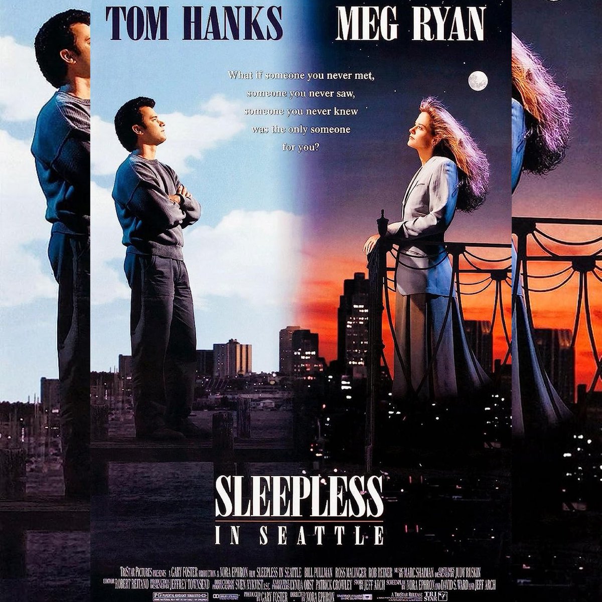 “Name a rom-com you defend with your whole heart”: Sleepless in Seattle. #SleeplessInSeattle 🎬.