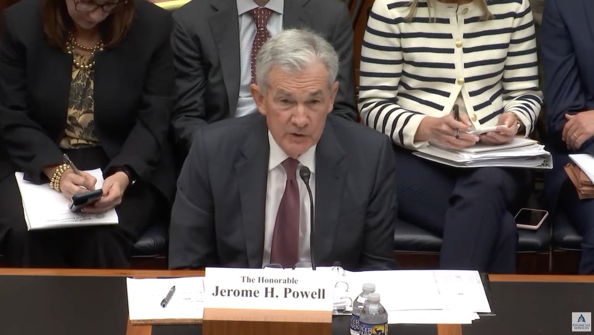 JUST IN - 🇺🇸 Fed Chair Powell: A Fed issued CBDC 'is not something we support.' If we did have one it would be intermediated by banks.