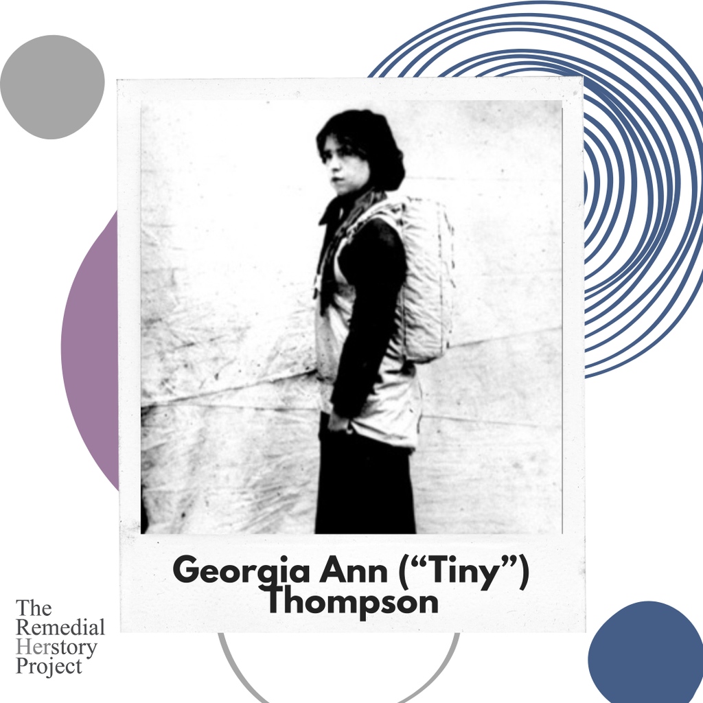 In 1913, Georgia Ann, or “Tiny,” Thompson became the first woman to parachute out of a plane. Between 1913 and 1922, she made over 1000 jumps. 

#womenshistory #herstory #representwomen #womenofhistory #equality #womensstudies #genderstudies #inspirationalwomen #empowerment #