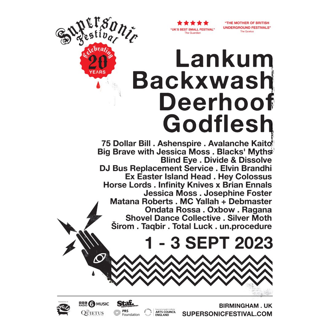supersonicfest's tweet image. Behold! Our completed line-up for Supersonic Festival 2023 🖤

She's a thing of beauty, with so many mind-blowing performances that await us at this year's 20th anniversary edition.

Come join the party. Tickets are flying out from supersonicfestival.com