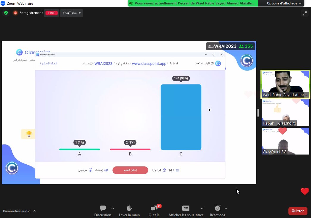 ELBALGHITIANAS's tweet photo. Many Thanks for wonderful session @WaelRabie83 @mery092 @classpointMENA
#classpointAI #MIEExpert #MicrosoftEDU @Fnar9595 @ahmmath @saharelayally @bobba44266647 @GihanGAhmed https://t.co/mFjIk5ZVKA