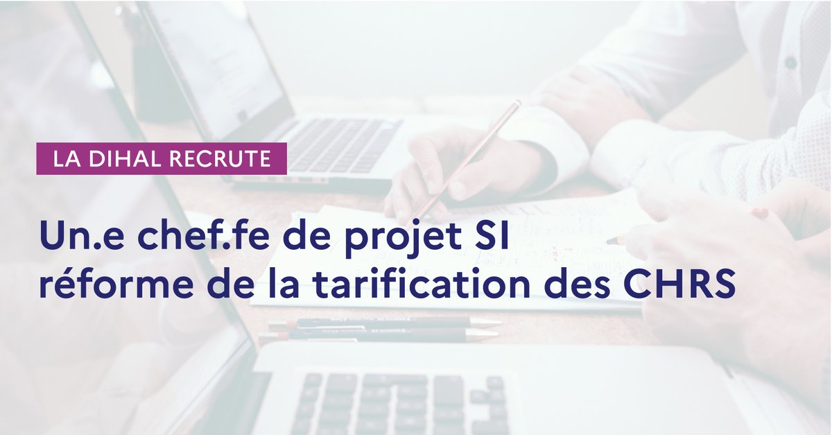 🥁#onrecrute 
▶️Vous recherchez un poste à responsabilités à fort impact #social au cœur du pilotage d’une réforme structurante pour le secteur des CHRS?
▶️Vous cherchez à conjuguer compétences et engagement?
Consultez le descriptif de poste👉linkedin.com/company/187314…
#emploi #job