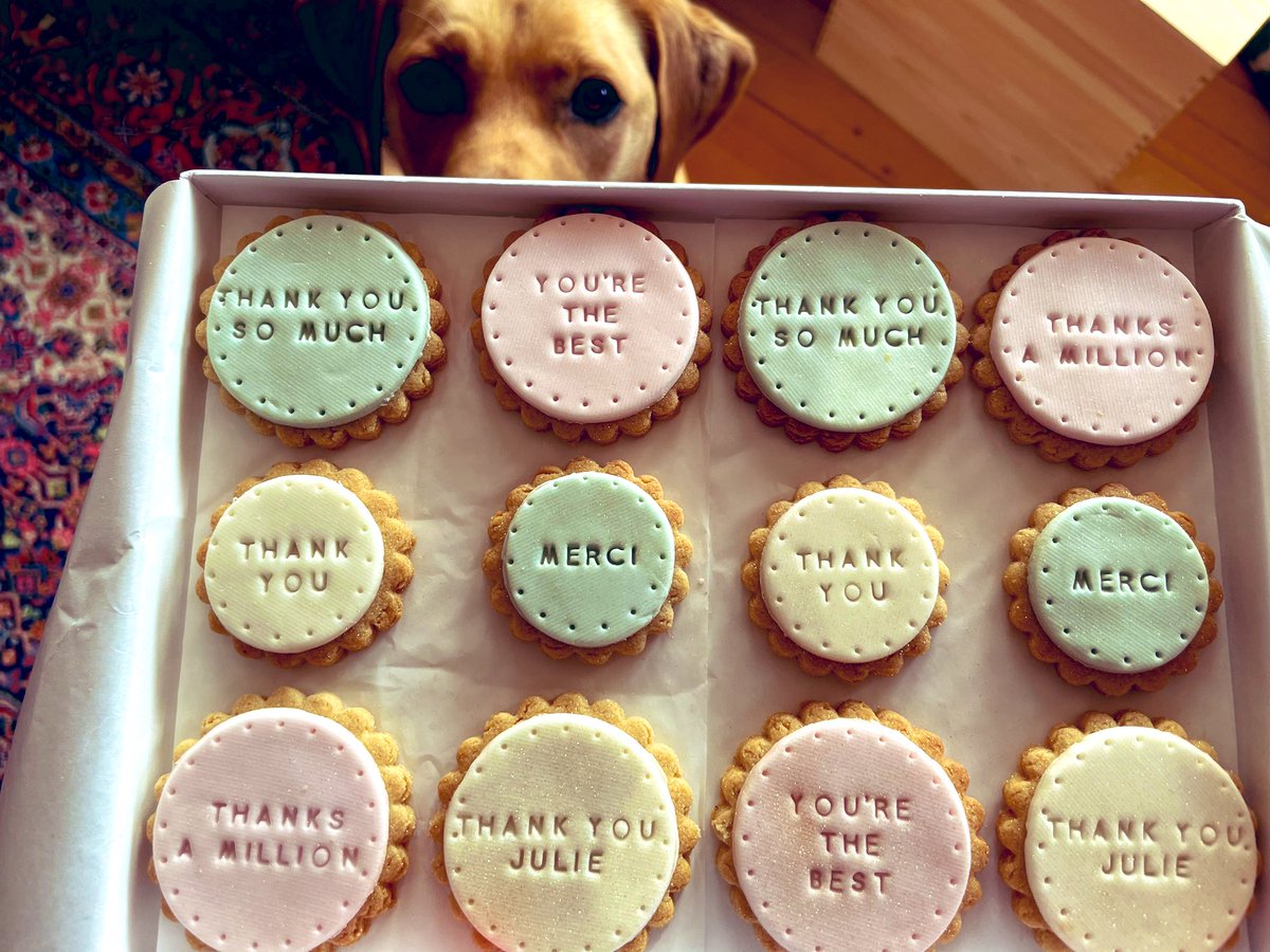 Julie Drybrough (@fuchsia_blue) on Twitter photo Just got home to these beauties from <a href="/charitylearning/">The Charity Learning Consortium</a> ❤️
As you can see… a hopeful hound seems to be part of the deal.
<a href="/KitschHenBakes/">Caroline stafford</a> Just got home to these beauties from <a href="/charitylearning/">The Charity Learning Consortium</a> ❤️
As you can see… a hopeful hound seems to be part of the deal.
<a href="/KitschHenBakes/">Caroline stafford</a>