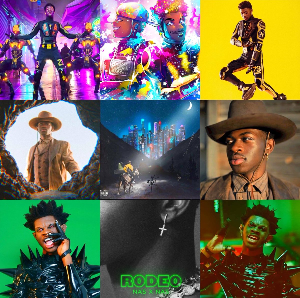 4 years ago, Lil Nas X released his debut EP "7". The project made Lil Nas X the youngest lead male artist in GRAMMY history to receive an Album of the Year nomination. It produced two Top 5 Hot 100 hits, peaked at #2 on the Billboard 200, and is certified 2x Platinum in the US.