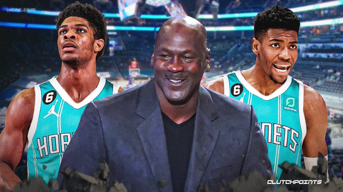 LosHornetsArg's tweet photo. Mañana (21hs 🇦🇷) #CharlotteHornets tiene el 2° pick del #NBADraft. Descontando que #PorVida eligirá a #Wembanyama, quedan dos grandes candidatos y será #MichaelJordan quien definirá en su última gran decisión como propietario mayoritario de la franquicia. Abro hilo... #LetsFly https://t.co/mB86zoDGLf
