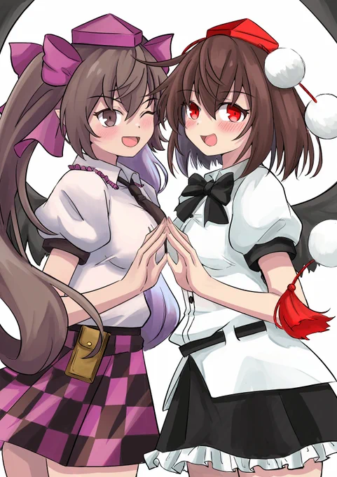 天狗 #東方 #射命丸文 #姫海棠はたて