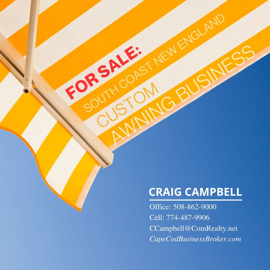 ⛵️Sail Away to Success!! ☀️Own a Profitable Custom Awning ⛱ and Canvas Tailoring Business in South Coast New England! 

#bizbuysell #businessforsale #newenglandsummer