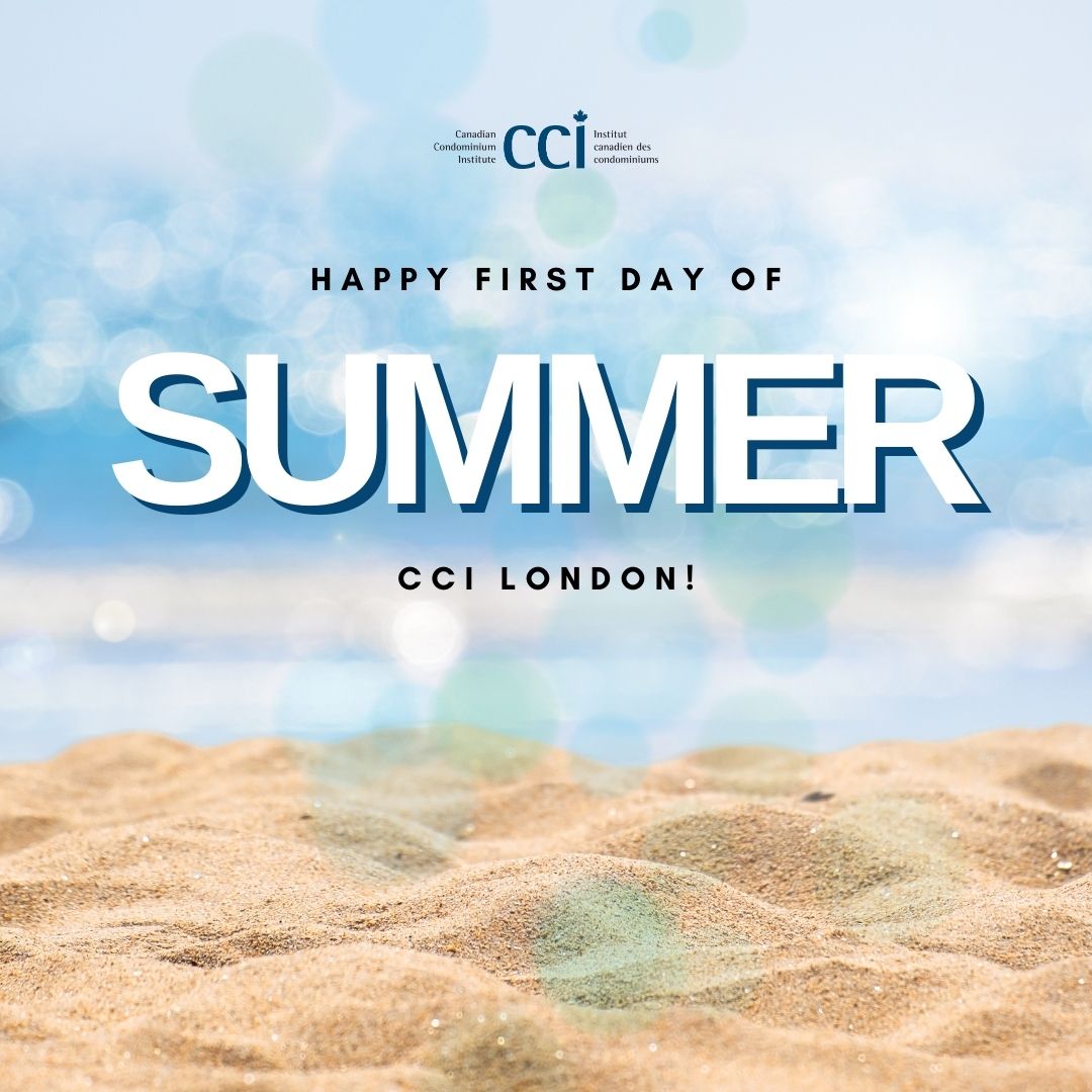 Happy first day of summer, CCI London! 😎

It's finally official! We are looking forward to the sunny days ahead!☀️

Do you have any plans for this summer?

We'd love to hear from you!

Let us know in the comments!👇

#cci #ccilondon #summer