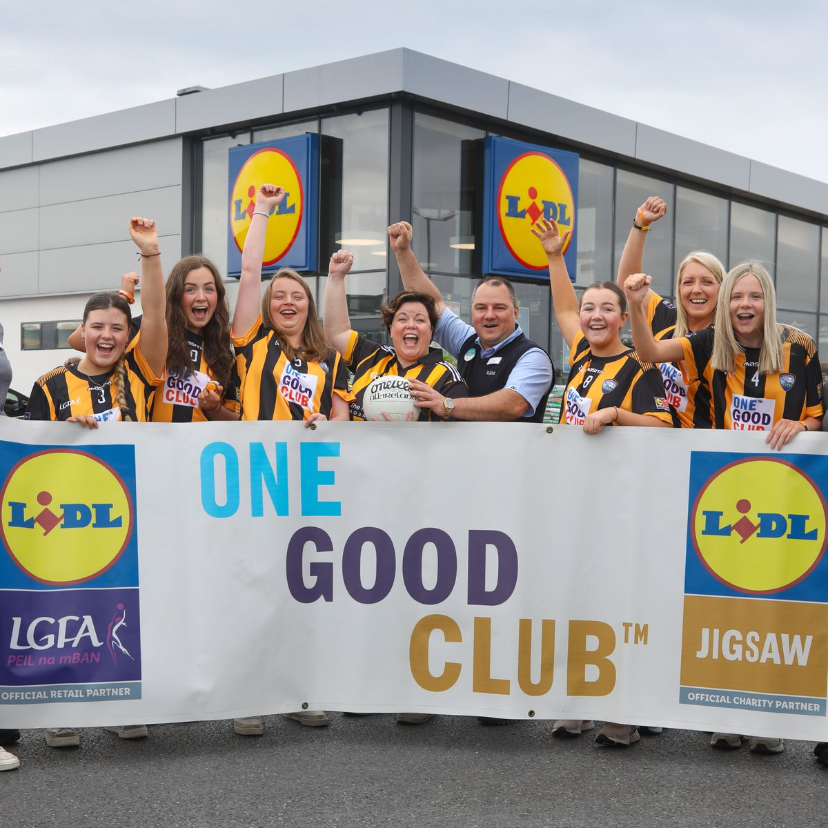 We have our winners for Lidl’s One Good Club! Best Overall Programme: Drumcollogher Broadford, Limerick. Strongest Community Involvement: Geevagh LGFA, Sligo. Most Innovative Initiative: Mountbellow Moylough, Galway. Well done all! @LadiesFootball @JigsawYMH