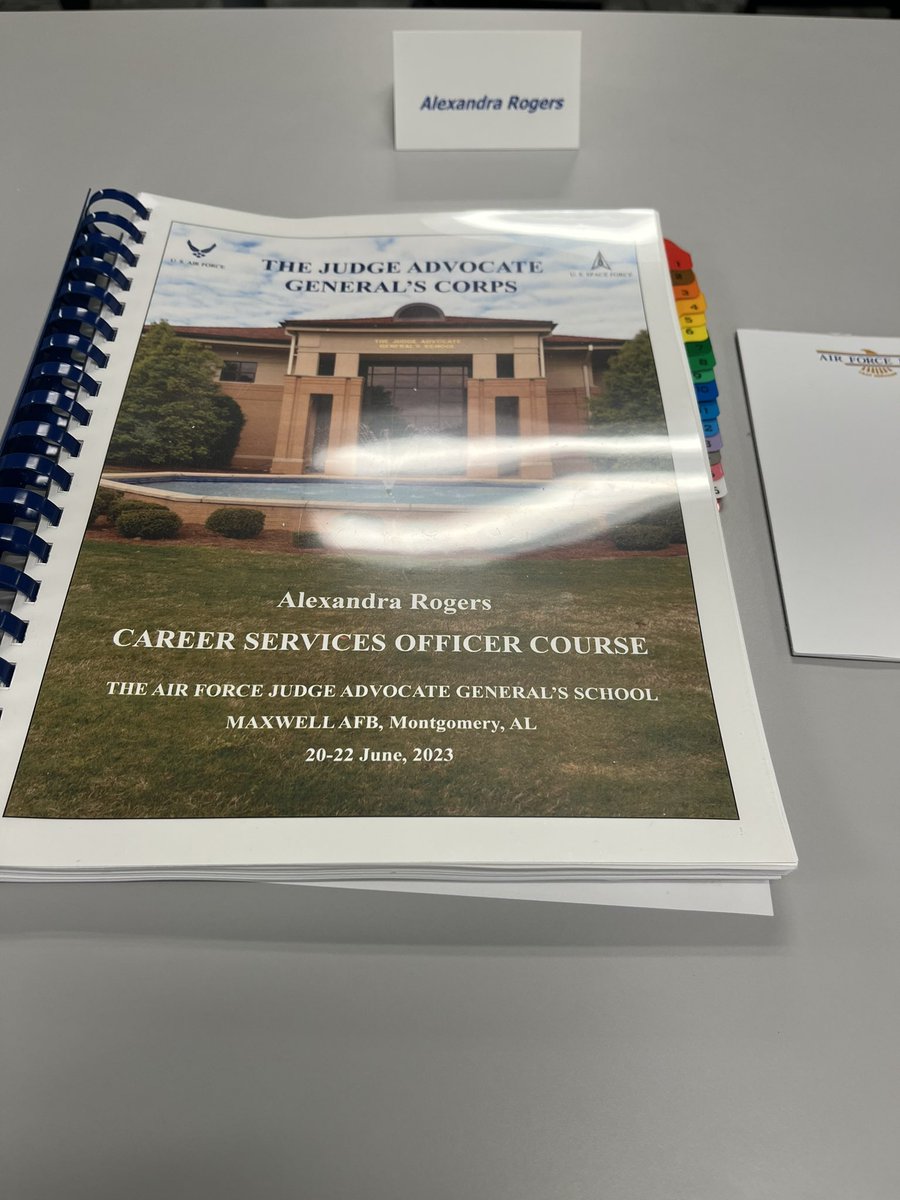 Alix Rogers (@alixrogersesq) on Twitter photo Excited to be representing <a href="/BelmontLaw/">Belmont Law</a> at Maxwell AFB for the Career Services Officer Course! Excited to be representing <a href="/BelmontLaw/">Belmont Law</a> at Maxwell AFB for the Career Services Officer Course!