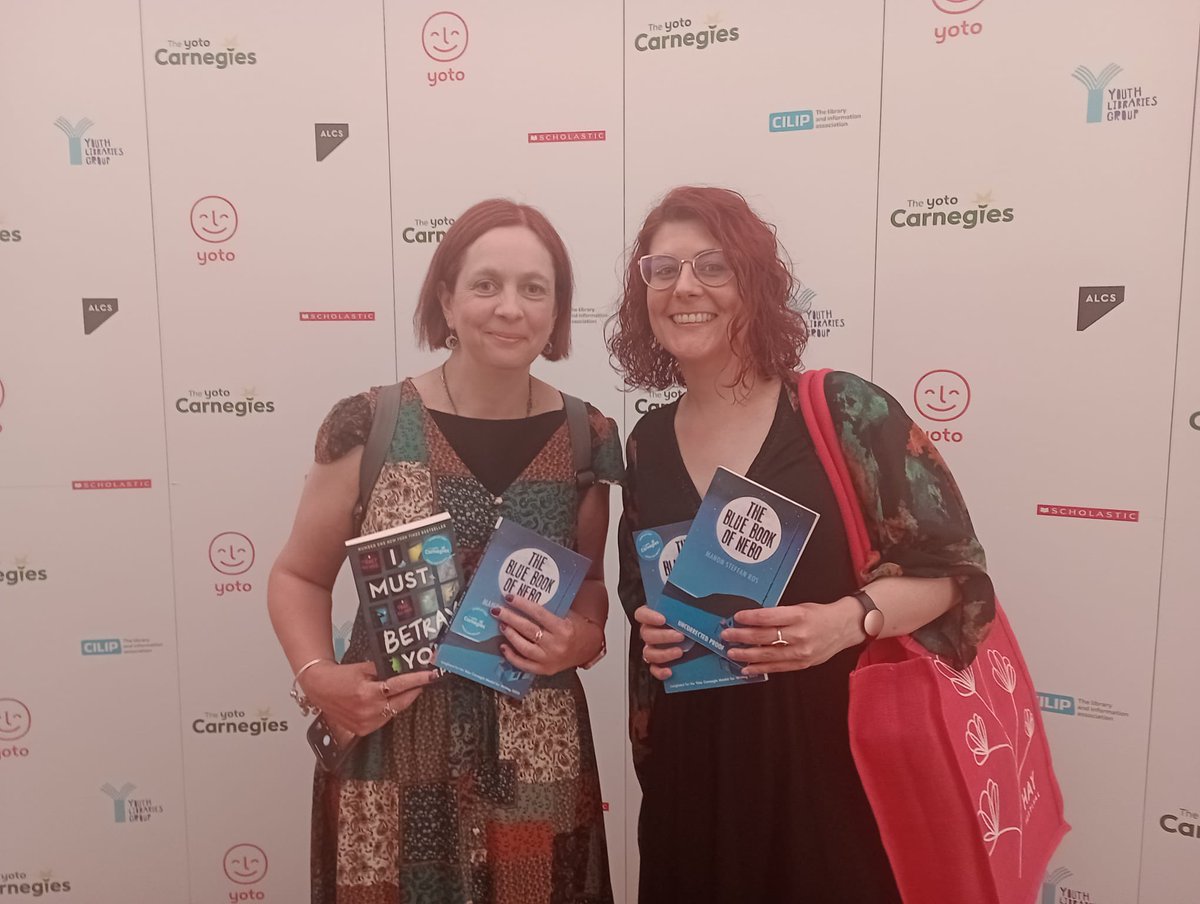 A good day for @YLGWales at today’s #YotoCarnegies23 So proud to see a Welsh author win and a book nominated by our own committee.