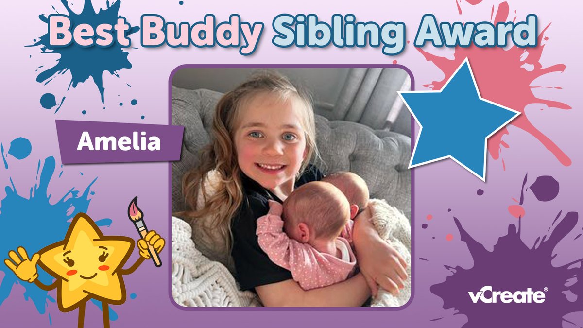 Nikki has nominated her wonderful daughter, Amelia, for our Sibling Award! She was a star when her twin sisters were born prematurely. ⭐ Amelia's sisters spent time at both the #SCBU at Scarborough General Hospital and York Hospital. For more, click here: ow.ly/1yx050ORLp6