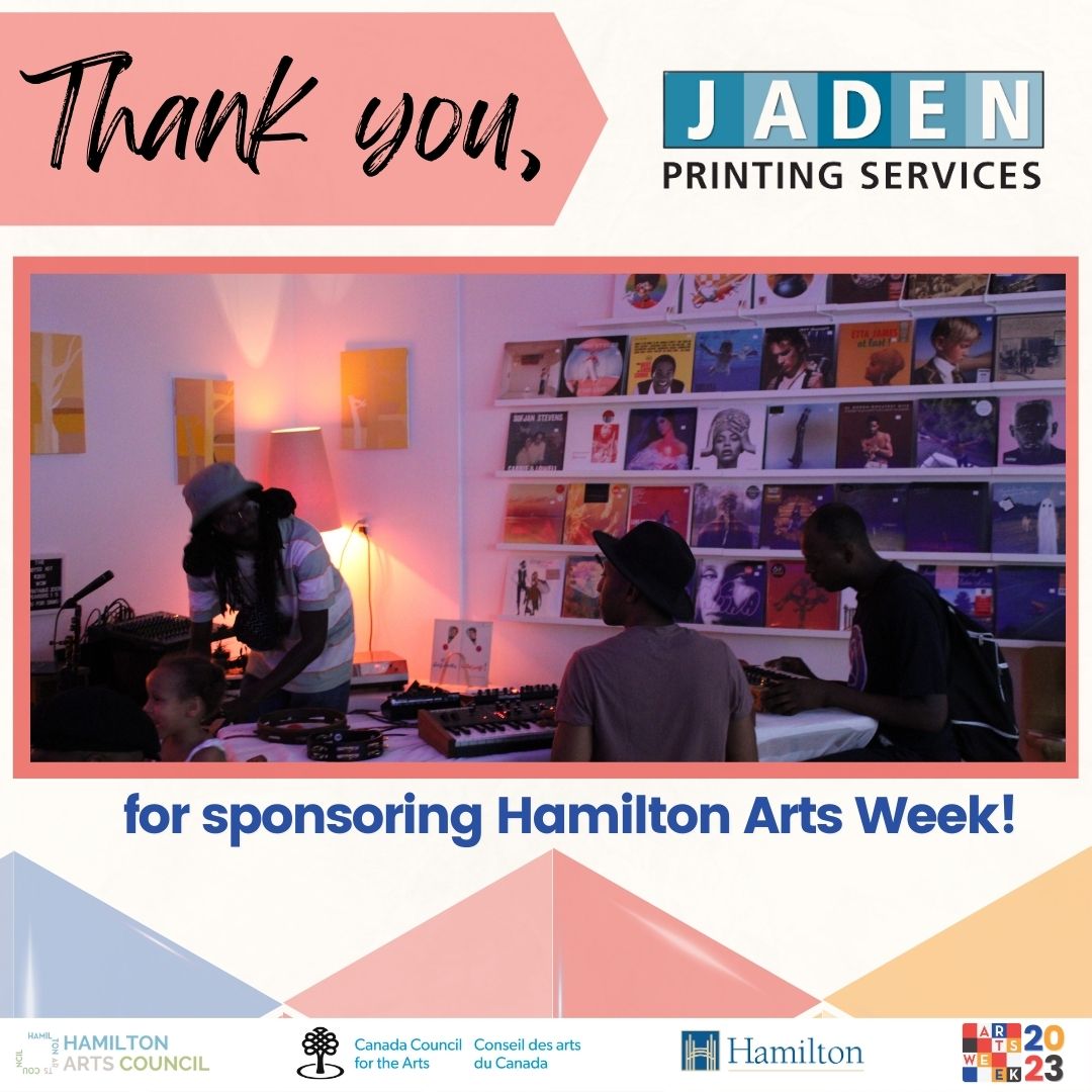 HamArtsCouncil's tweet photo. Thank you so much to our Supporting Sponsors of #HamiltonArtsWeek!

Jaden Printing Services was instrumental in making sure Arts Week was a huge success! Please join us in thanking them for their support!

Event pictured: Sonic Cypher by @beatchild 
📸Photo by Ted Hudson https://t.co/USwZrdG54h