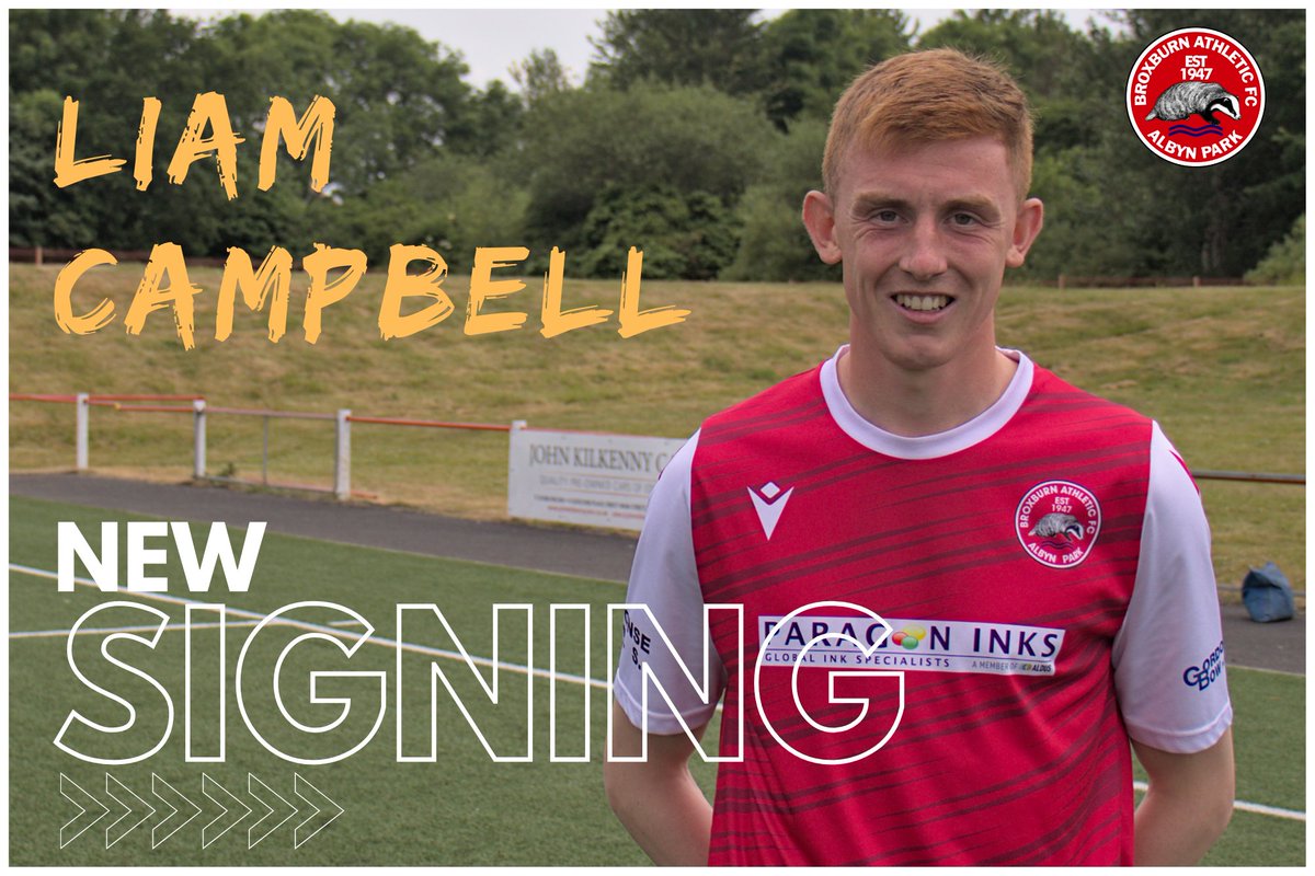 BroxburnAthFC's tweet photo. Please welcome to the Brox, Liam Campbell! We're delighted to confirm Liam has signed for next season, having been at Gala Fairydean Rovers for 3 years. The 23-year-old defender has been around the club while recovering from an injury. Welcome to the Brox, Liam! https://t.co/4OHeeWwb6s