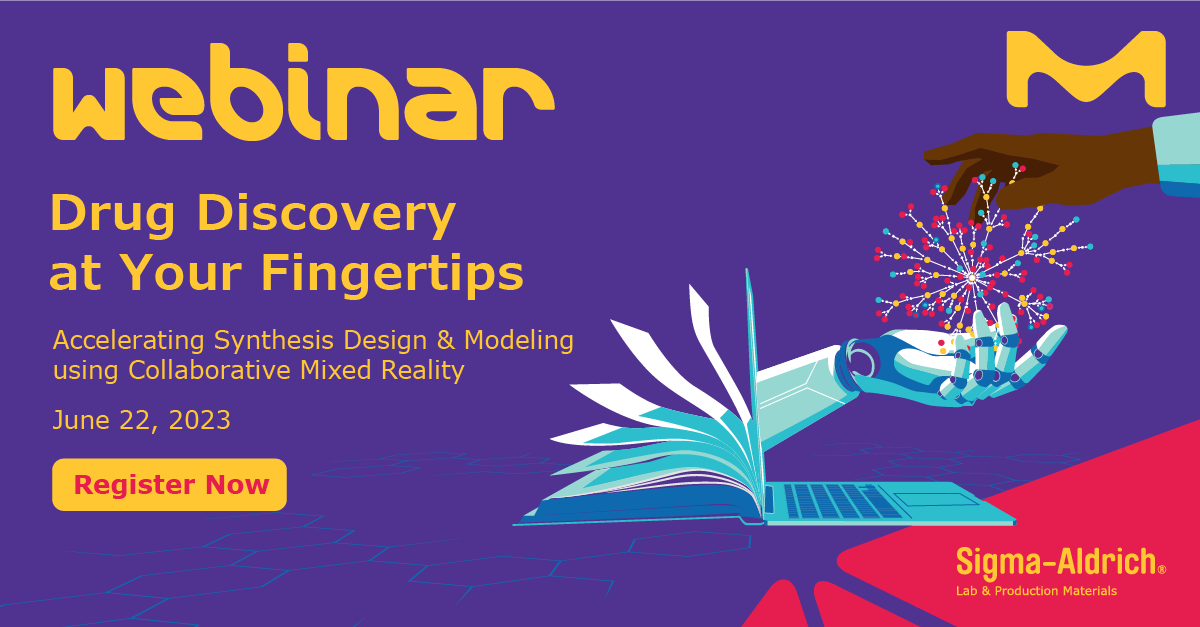 nanome_inc's tweet photo. 🌐  Tomorrow, June 22nd, explore the groundbreaking capabilities of SYNTHIA retrosynthesis software and Nanome's collaborative environment with @Milliporesigma scientists Emma Gardener &amp; Maciej Wójcikowski and Nanome's CXO Edgardo Leija. Register here: https://t.co/79Hng8f8Ds https://t.co/gu0LLWelYz