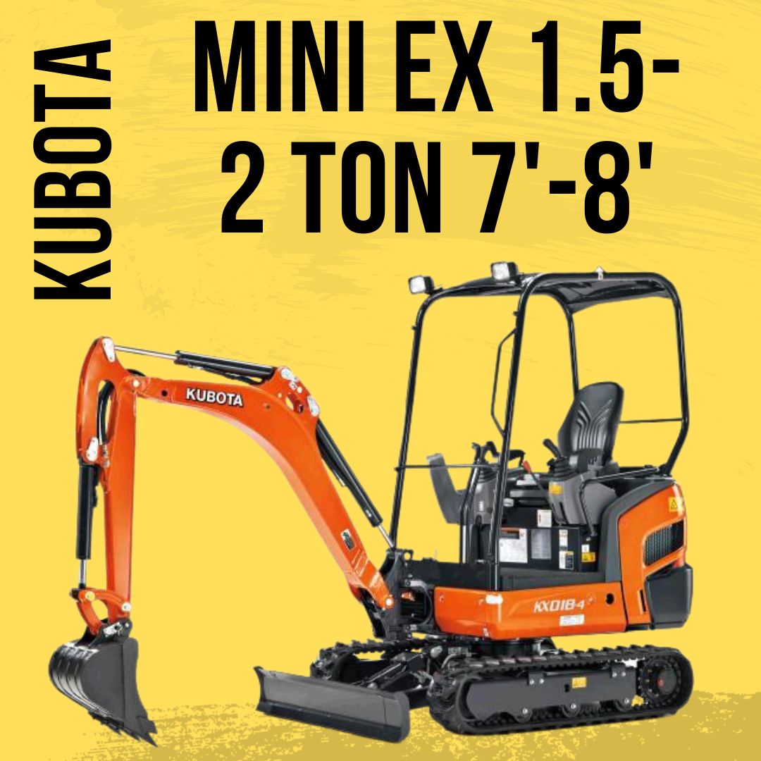 With a dig depth of 7' 10'' and a reach of 12' 8.6'', this Kubota #earthmover can handle any job you throw at it. ✔️ bit.ly/3qjdiNS