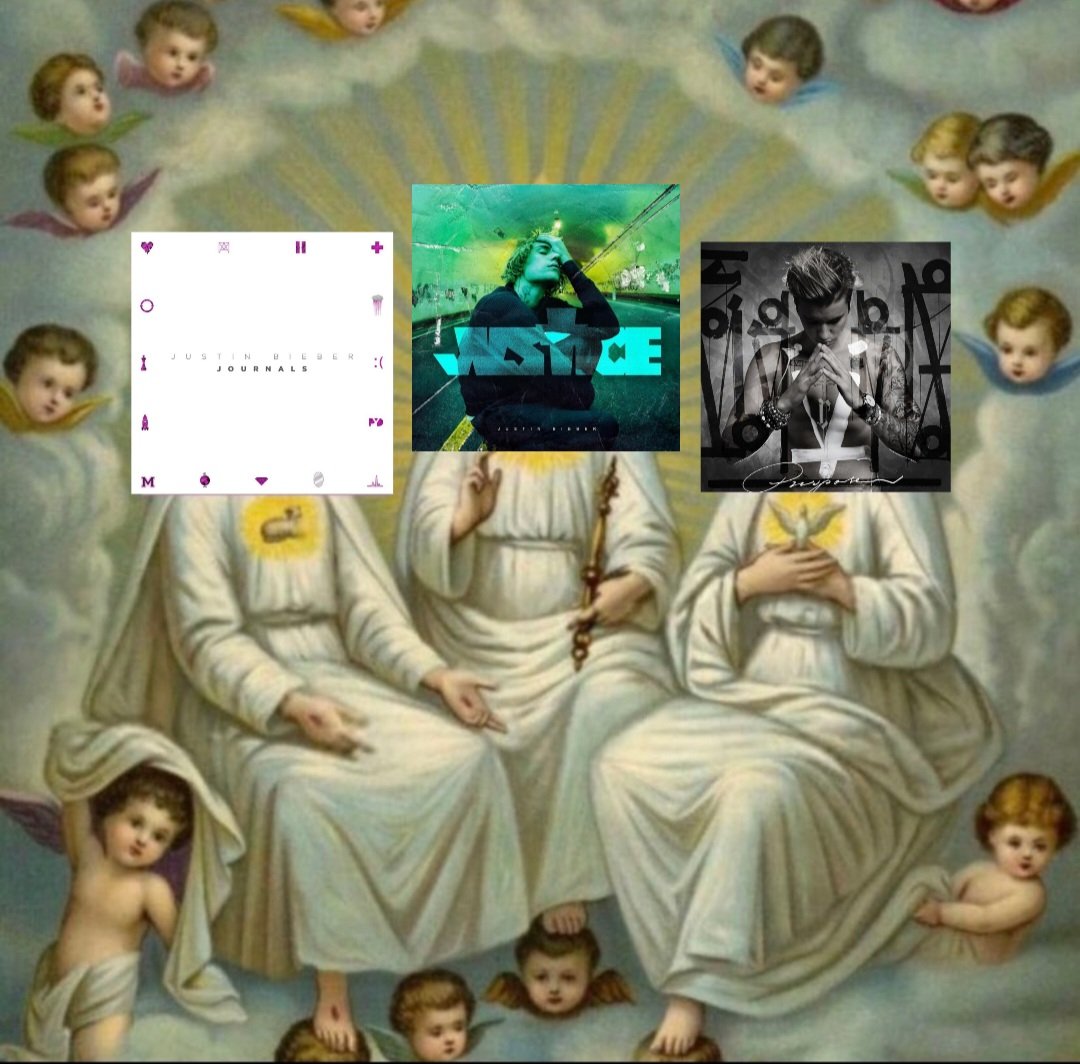 the holy trinity of justin bieber albums