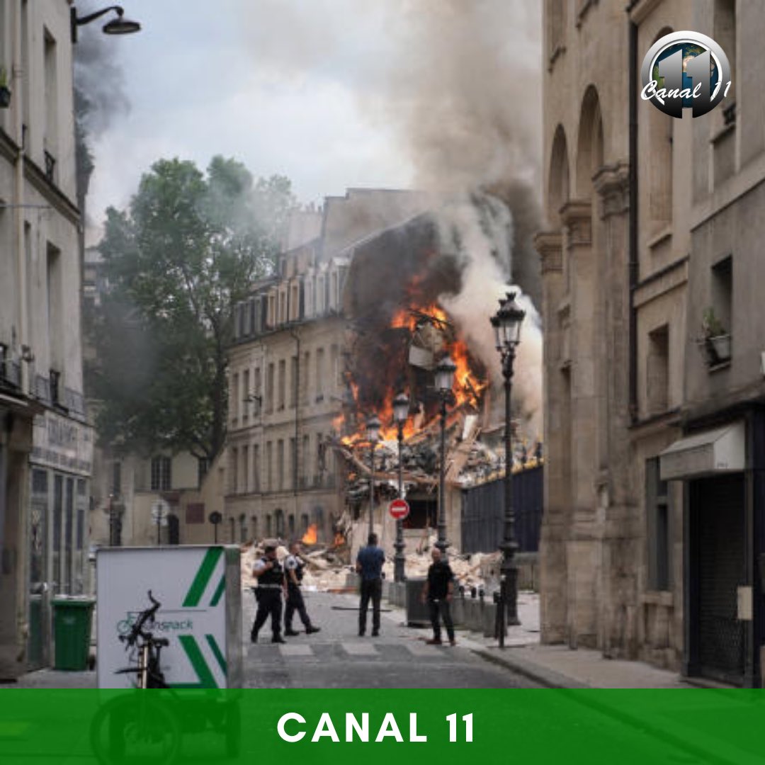 Une explosion s’est produite, ce mercredi 21 juin, dans le 5e arrondissement de Paris, place Alphonse-Laveran, près de la rue Saint-Jacques, a annoncé la mairie du quartier. Selon le parquet, un immeuble a pris feu et une personne blessée brûlée @lemondefr