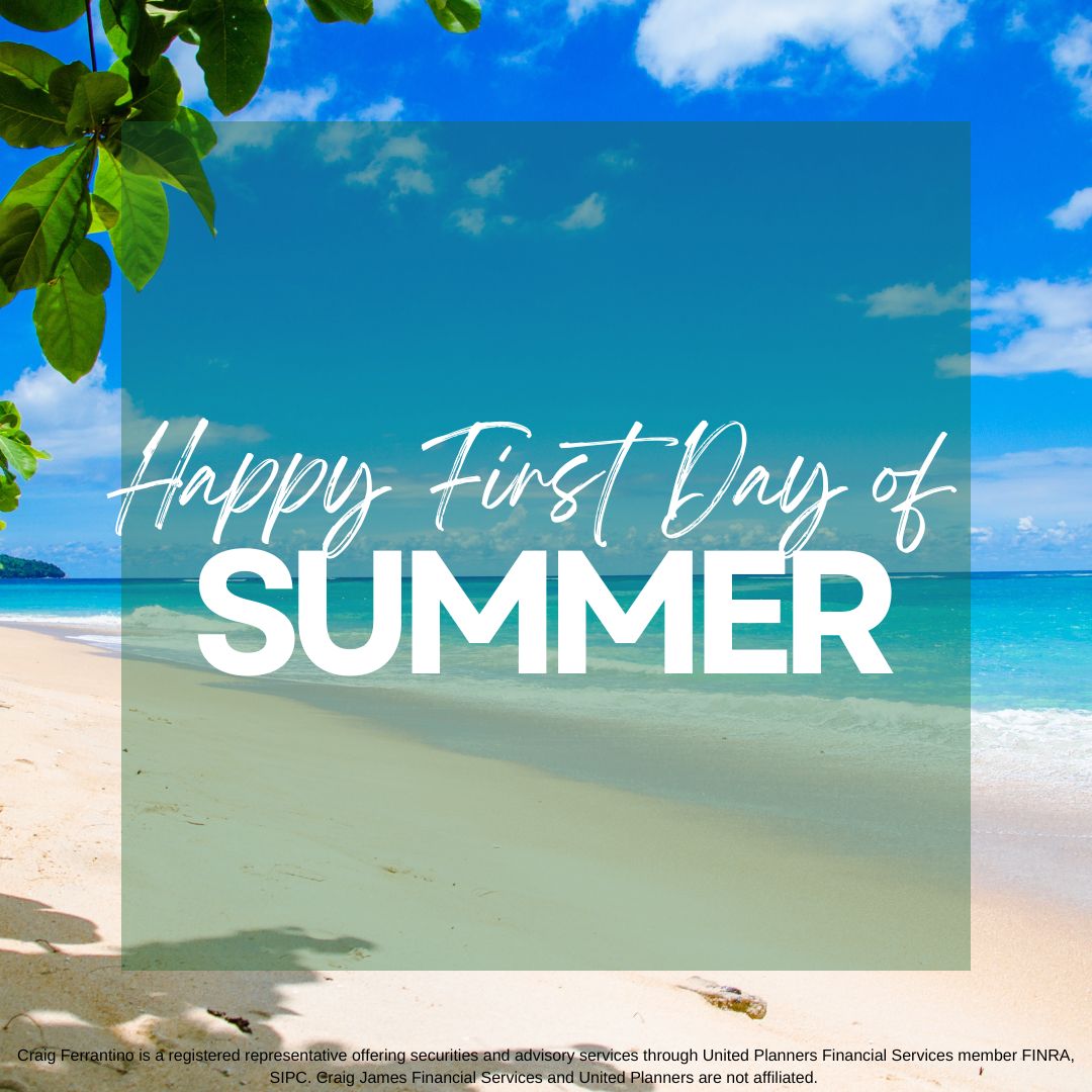 Today is the first day of summer!