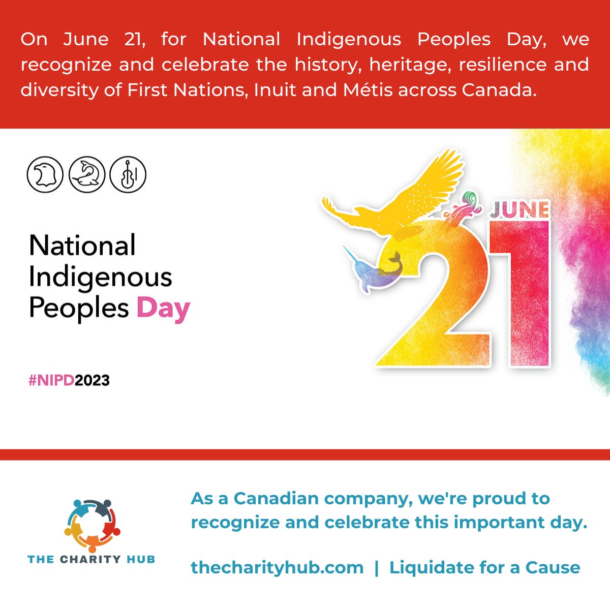 For generations, many Indigenous groups and communities have celebrated their culture and heritage on/around June 21 because of the significance of the summer solstice as the longest day of the year. #NIHM2023 #NIPD2023 #IndigenousPeoplesDay #truthandreconciliation #canada