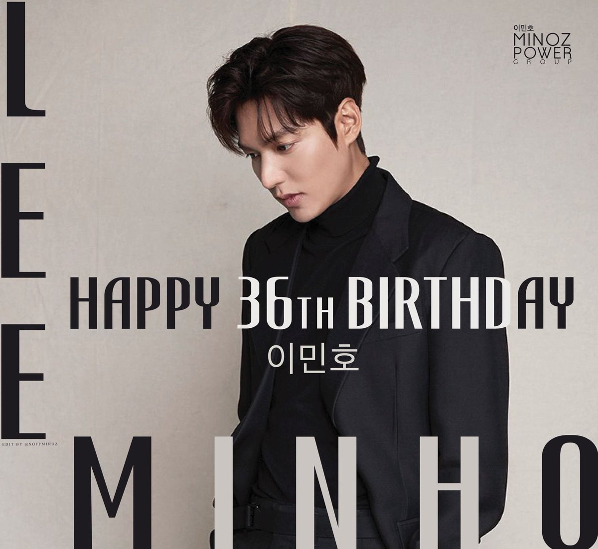 DixiMinoz's tweet photo. We wish you a very happy birthday Lee Minho! 
Thank you for all the inspiration and good vibes you given us everyday! 
We will keep fighting for you as much as we can. 
Thank you for give us happiness no matter the distance! 
Always MINOZ 
#Happy36 
#HappyLeminHoDay https://t.co/JXIoXJ3fKm