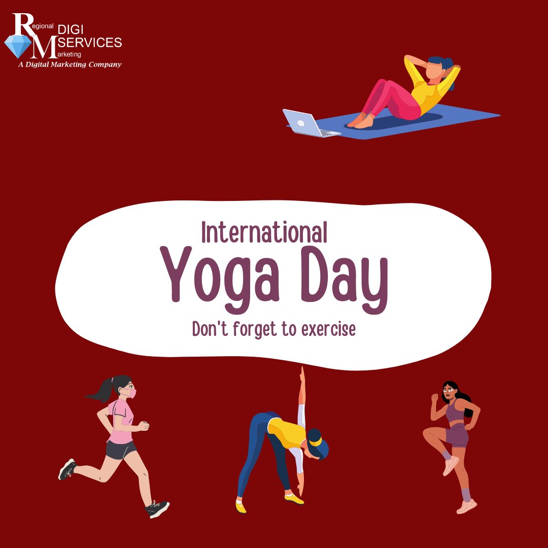 LearnDigital8's tweet image. Happy International Yoga Day.
Don&apos;t Forget To Exercise.
#happyIndternationalyogaday #yogaday #health #yogalove #yogalife #yogaeveryday #yogainspiration #rmdigiservices