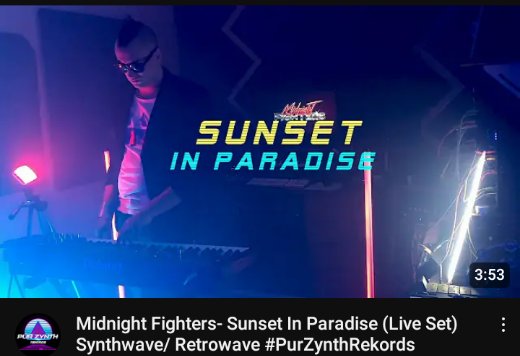 ๐๐ช๐ง๐๐ฎ๐ฃ๐ฉ๐ ๐๐๐ ๐ค๐ง๐๐จ (@purzynthrekords) on Twitter photo New video on our YouTube channel! <a href="/MFighters84/">Midnight Fighters</a> ๐ด SUNSET IN PARADISE from HORIZONS Compilation.
youtu.be/W87-0nhWLt0
Don't forget to subscribe!๐
#PurZynth #newvideo #Synthwave #Retrowave #Chillwave #synthmusic New video on our YouTube channel! <a href="/MFighters84/">Midnight Fighters</a> ๐ด SUNSET IN PARADISE from HORIZONS Compilation.
youtu.be/W87-0nhWLt0
Don't forget to subscribe!๐
#PurZynth #newvideo #Synthwave #Retrowave #Chillwave #synthmusic