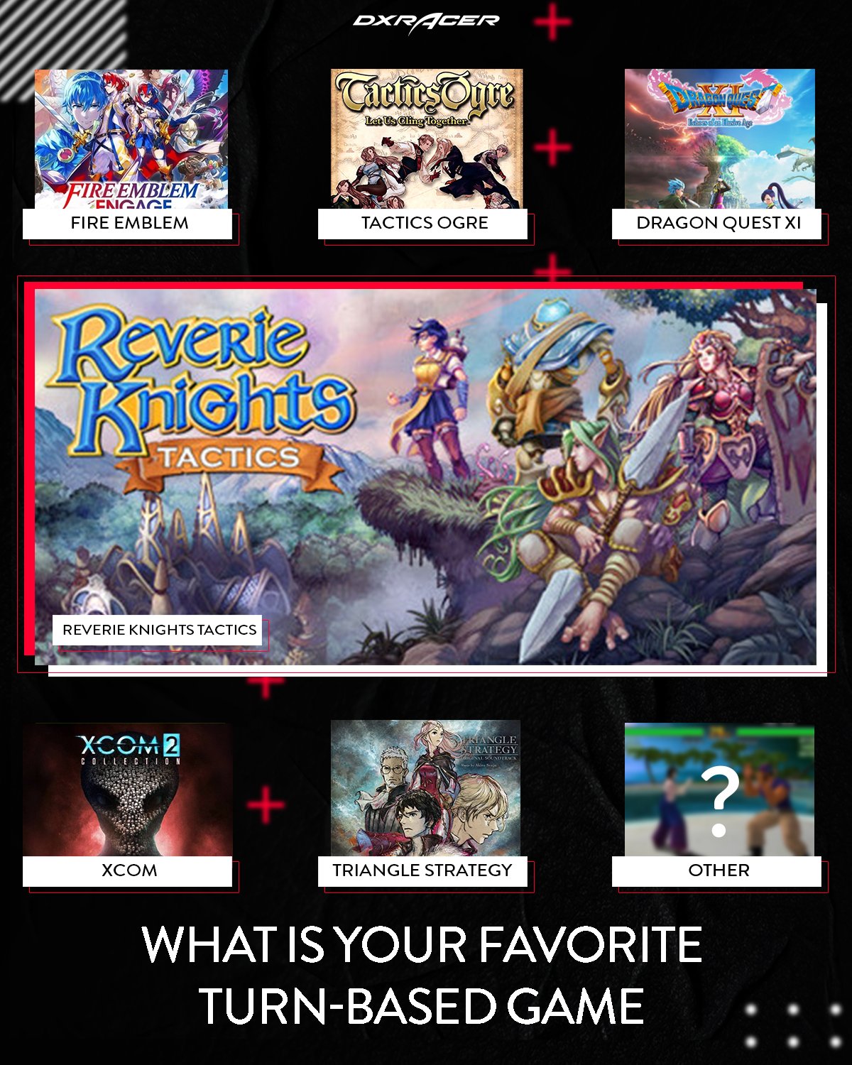 DXRacer 💺 on Twitter "What is your favorite turnbased game? https//t