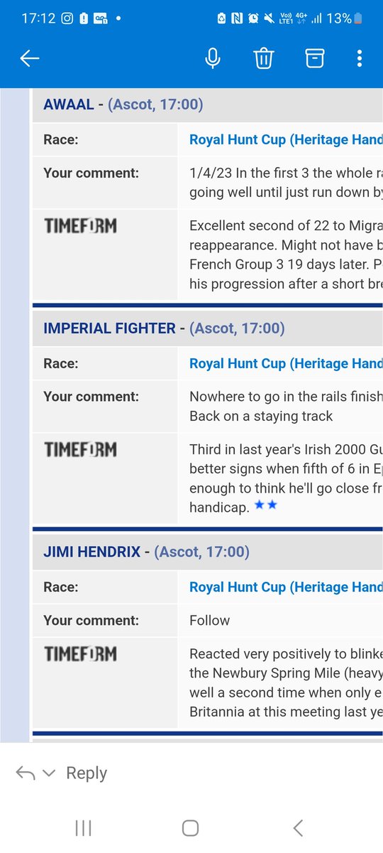 HowFarTips's tweet image. Annoyingly the winner was in the tracker....