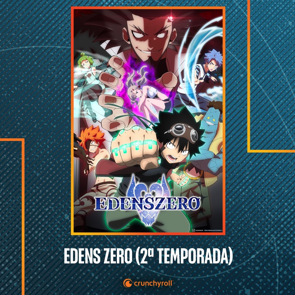 Segunda temporada de Edens Zero chega em abril de 2023