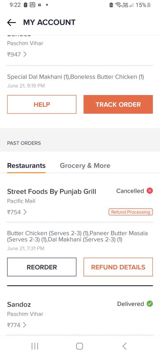 Sunny77660950's tweet image. Sir,pls c these guys cancel my order after 1:45min by giving lame excuses the driver got accident and food spilled,no value of time of customer , I have saved the call recording with executive,till when these guys continue to rob customers, @jagograhakjago @SwiggyCares @Swiggy
