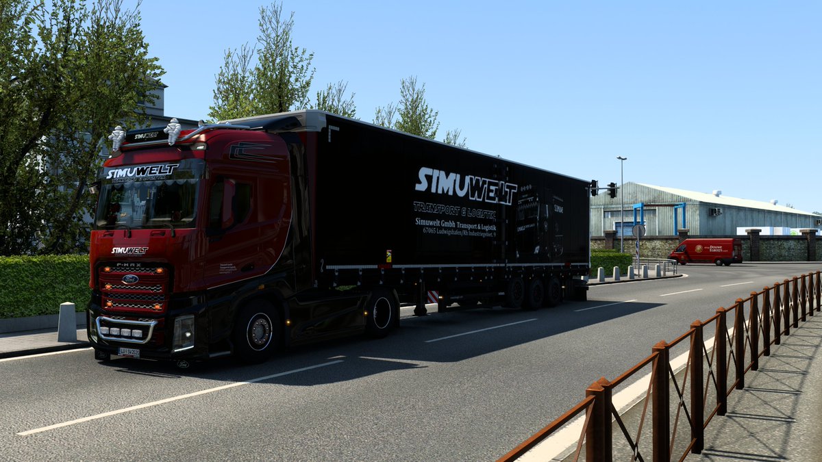 blackwolf83m's tweet photo. A little day trip from Kassel to Kiel with the @FordTrucks F-Max
@SCSsoftware @ets2de #BestCommunityEver #ETS2 #fordfmax https://t.co/kdzp7GdHaL