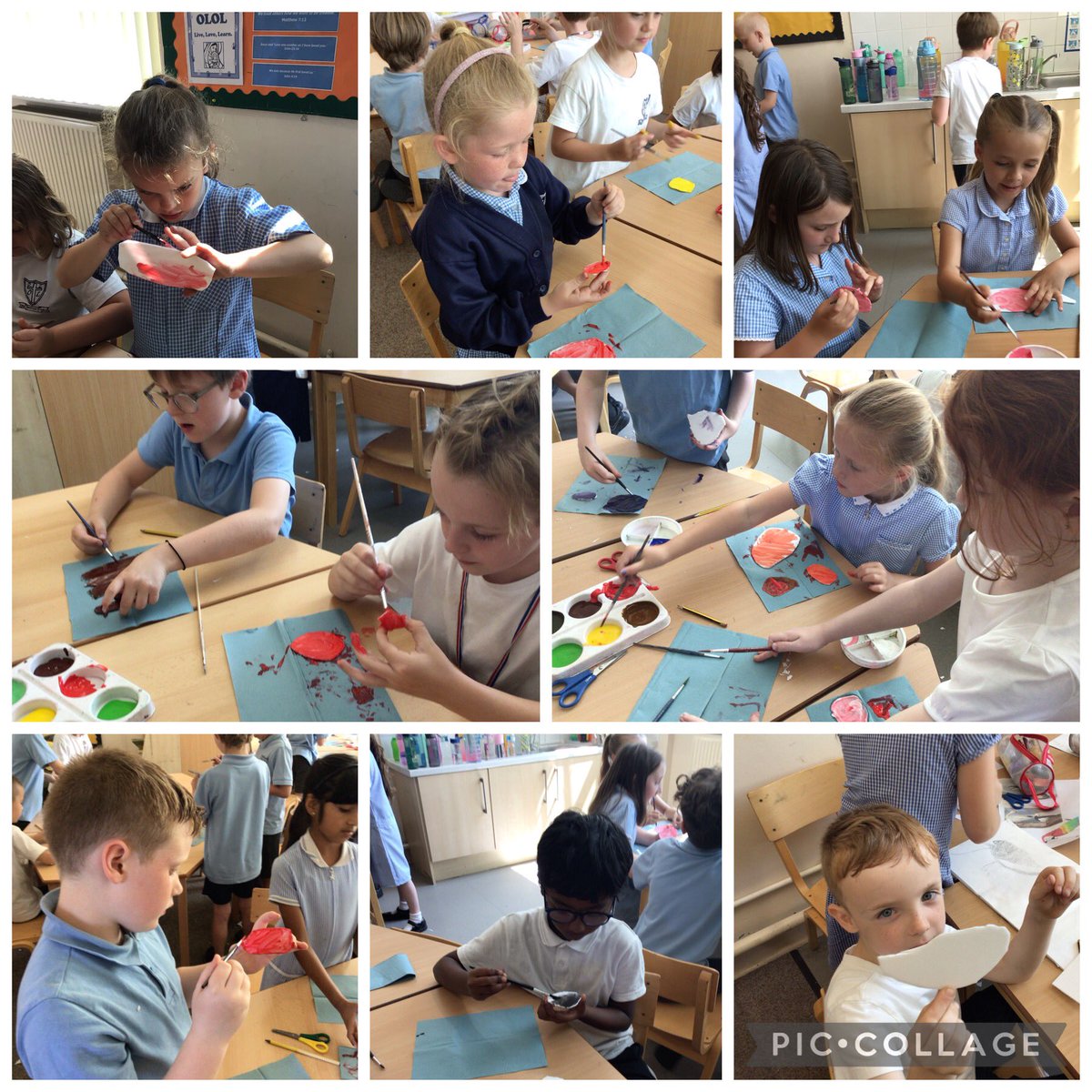 As we reach the final stage of our Create project, we have begun work on our bird sculptures! First step, create the body and head! #ArtOLOL @2G_MrGallagher @ololprimary_HT #MakeADifference