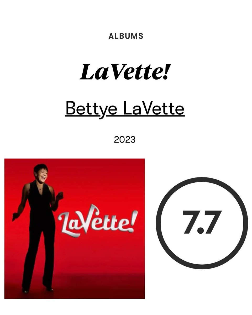 Dig this - LaVette hits <a href="/pitchfork/">Pitchfork</a> !!! "The soul legend presents her loosest and most daring album in years, an affectionate tribute to the underappreciated blues and folk songwriter Randall Bramblett." - Stephen M. Deusner