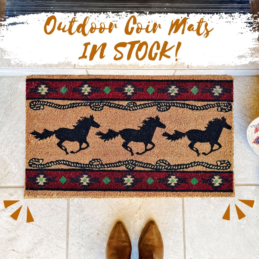 Our long-awaited Outdoor Coir Mats are in!
High-quality and made from durable Coir Fiber.
✨10 designs to choose from✨

Shop Now! --> elpasosaddleblanket.com/collections/ou…

#elpasosaddleblanket #outdoormats #wholesale #wholesalehomedecor #coirmats #smallbusiness #southweststyle #westernstyle