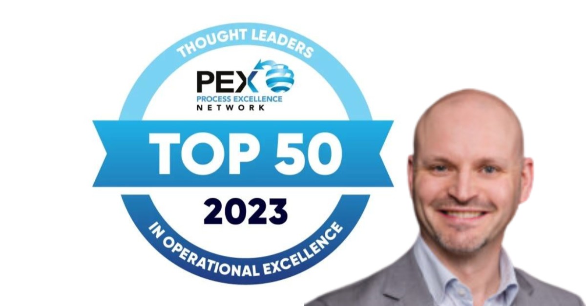 Congratulation to Caspar Jans, for being recognized as one of the top 50 thought leaders in the field of operational excellence by <a href="/PEXNetwork_Team/">PEX Network</a> 💙. Well deserved, and we look forward to seeing many more accomplishments. 

Sign up for his newsletter: bit.ly/42S0yeE