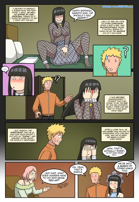 SAKURA’S SURPRISE – PAGE 6

The funny faces continue as Hinata shows off her diapered bottom to a very