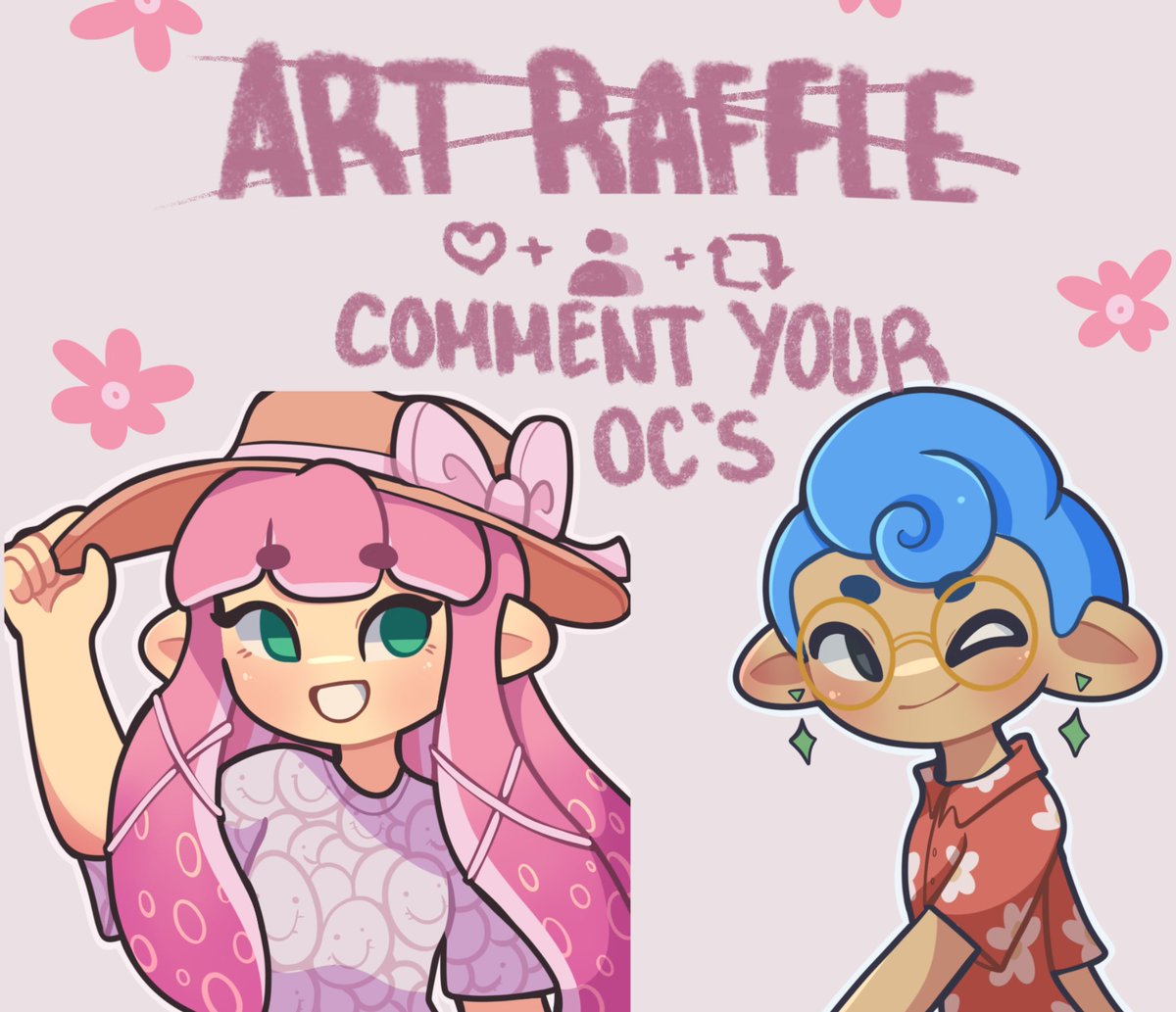 SKlSSOR's tweet photo. Anybody who entered the art raffle at this point will get a free doodle of their oc (only a sketch). feel free to comment your splat related oc’s if you meet the requirements, thank you
#Splatoon #Splatoon2 https://t.co/OERQncVRmF