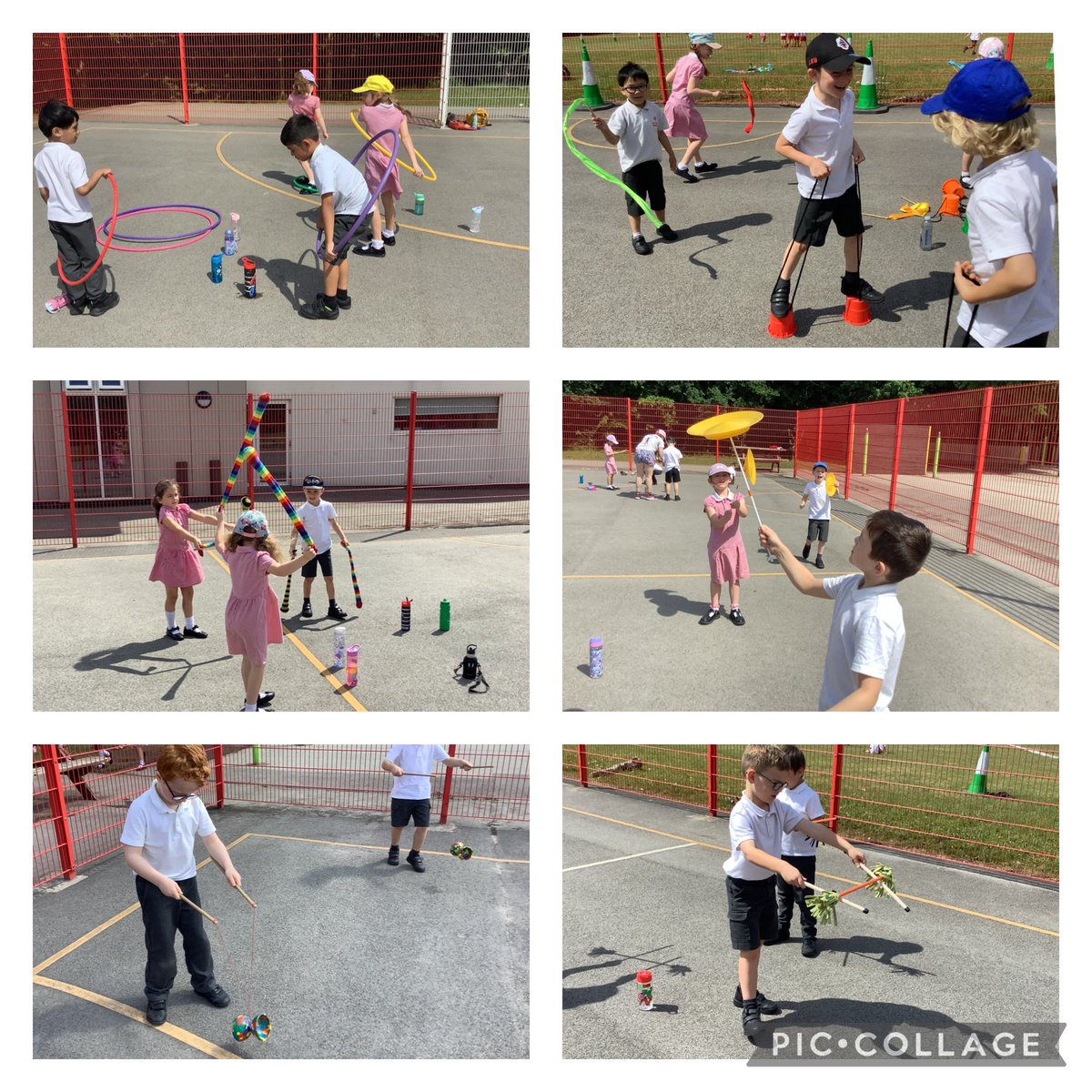 StPhilipsY2A's tweet photo. This morning the children were greeted with a lovely surprise to our circus workshop! They all worked very hard practicing their skills using the different equipment. I think we may have some little performers in the making 😄#StphilipCEAP #Teamstphilip https://t.co/6S2XNR5Y3w