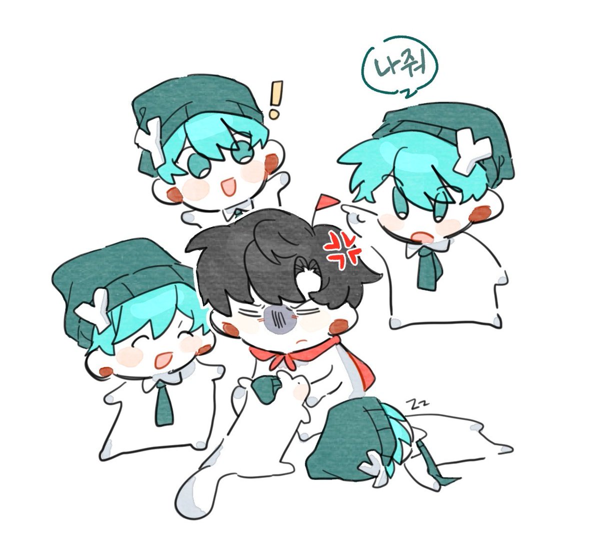 #플래그 #옝
누군가 그려달라하신
오옝원플