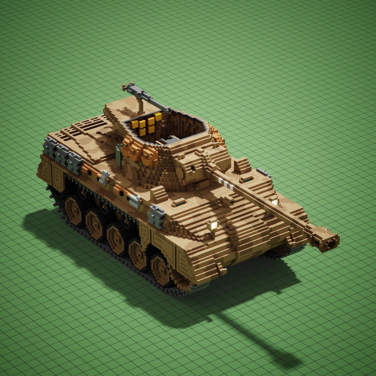 Olbertvz's tweet photo. A bit of VoxelArt 
#3dart https://t.co/TNDe9nTuBg
