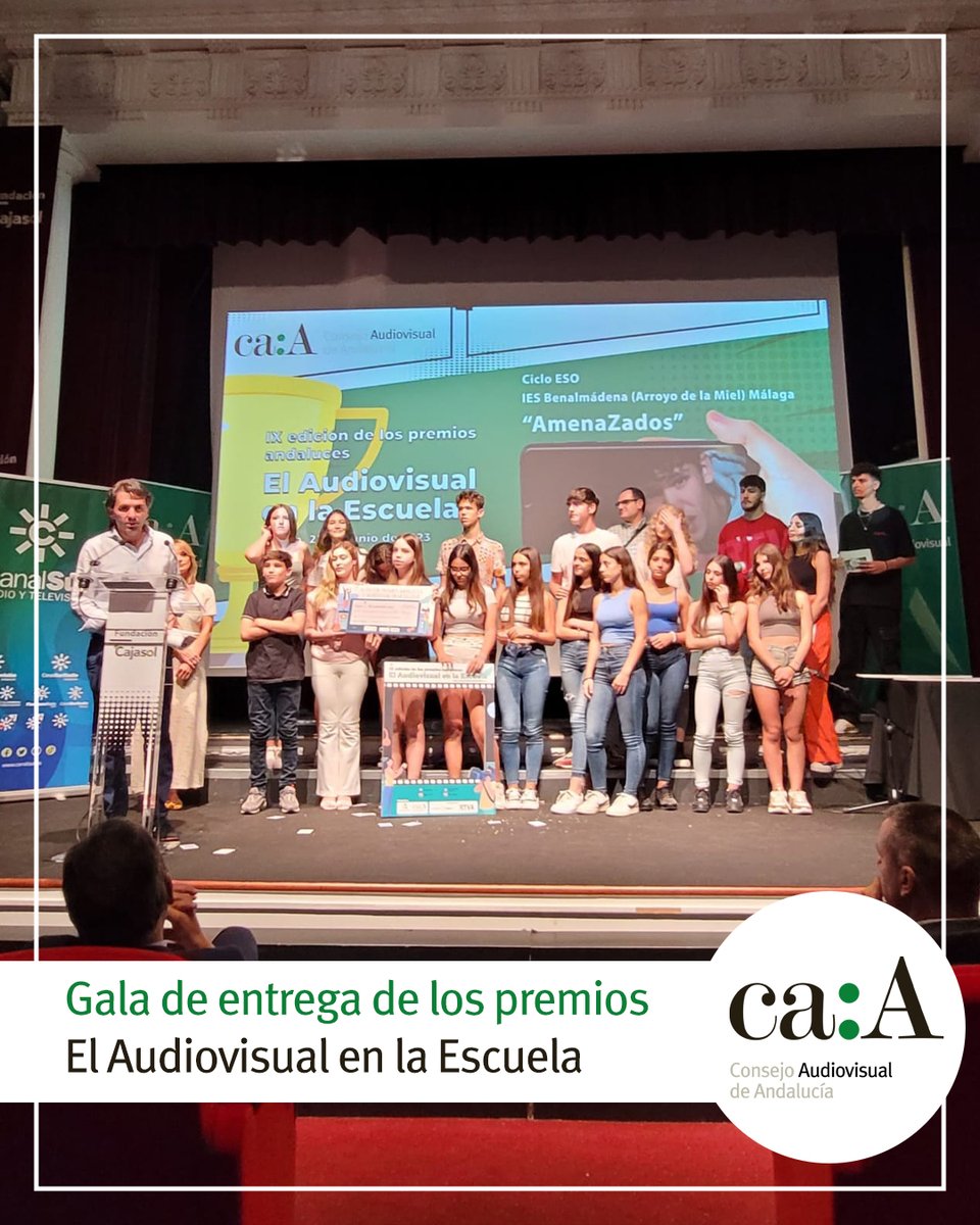Consejo Audiovisual de Andalucía tweet media
